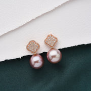 Blush Clover Kasumiga Earrings