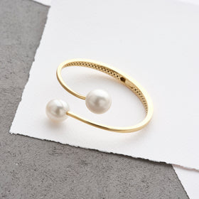 Double South Sea Hinge Bangle
