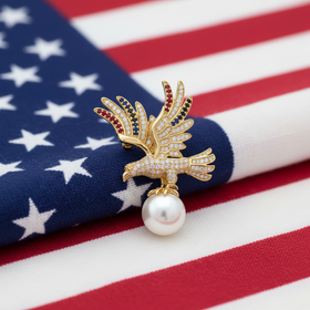 250 American Eagle Brooch