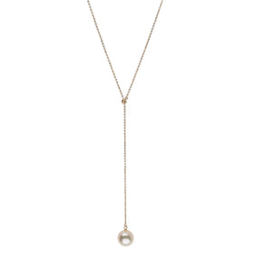 Petite Akoya Sparkle Lariat