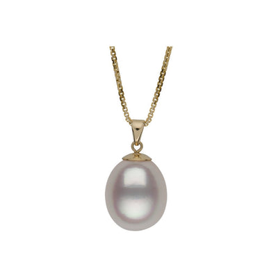 Teardrop Pearl Pendant Necklace Pearls by Shari