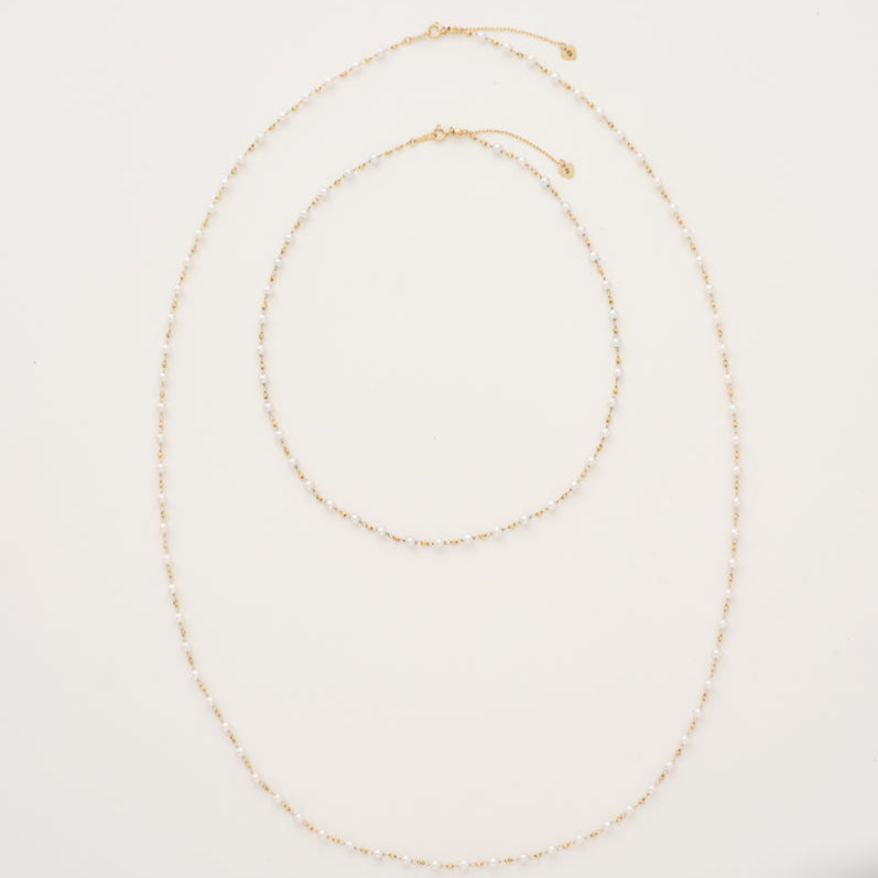 Petite Akoya Sparkle Necklace