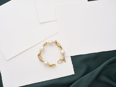 Amalfi South Sea Champagne Pearl Bracelet