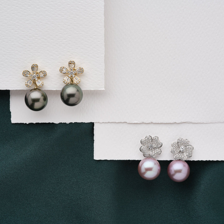 Tahitian Fleur Earrings
