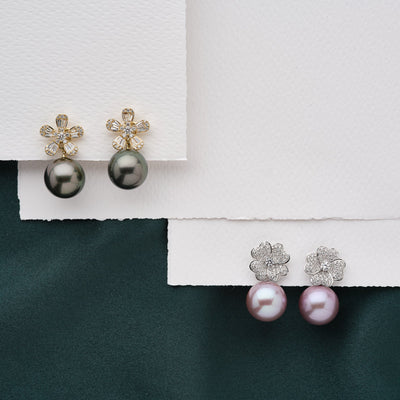 Tahitian Fleur Earrings