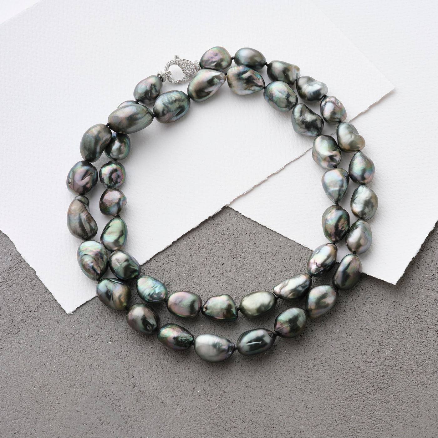 Baroque Tahitian South Sea Pearl Strand