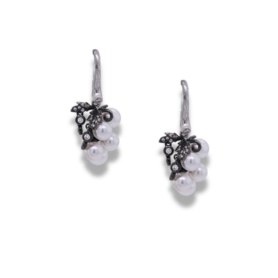 Akoya Pearl Bunch Earrings