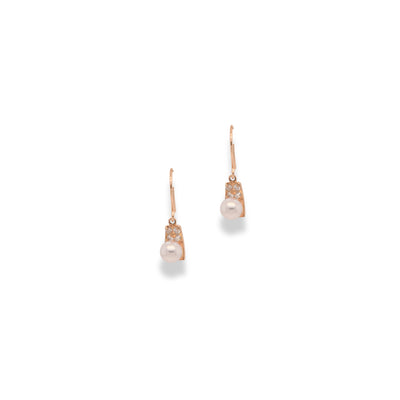 Petite Trapeze Akoya Earrings