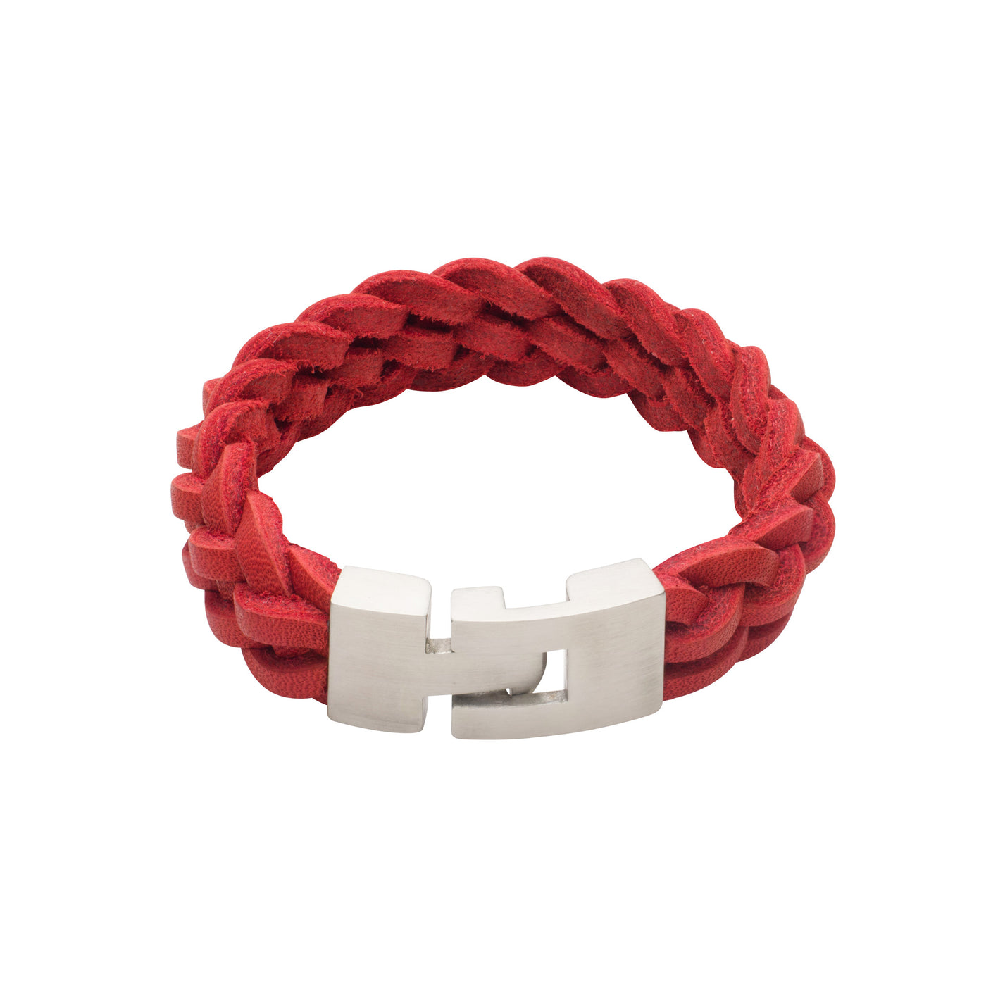 Leather Bracelet with T Clasp