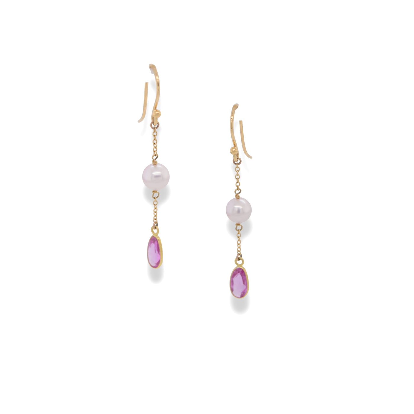 Rosewater Akoya Pearl Earrings