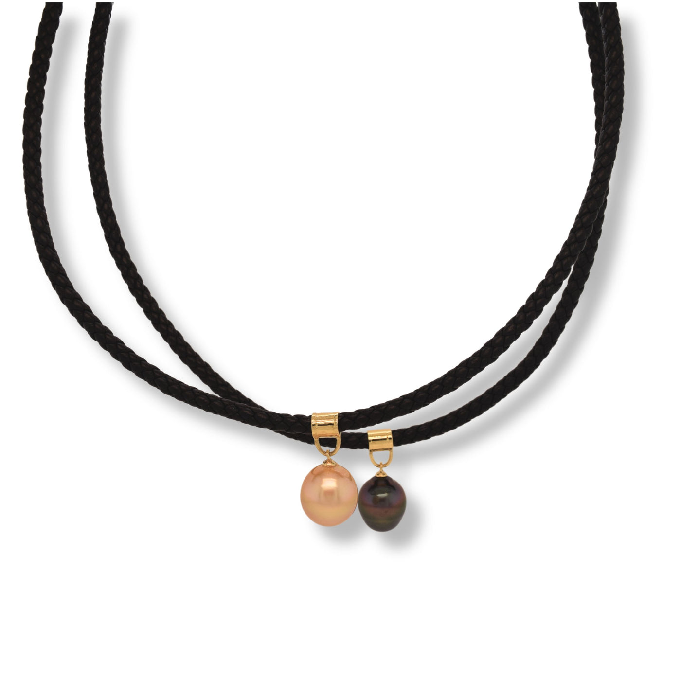 Unisex Italian Leather South Sea Chocker