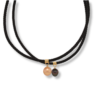 Unisex Italian Leather South Sea Chocker