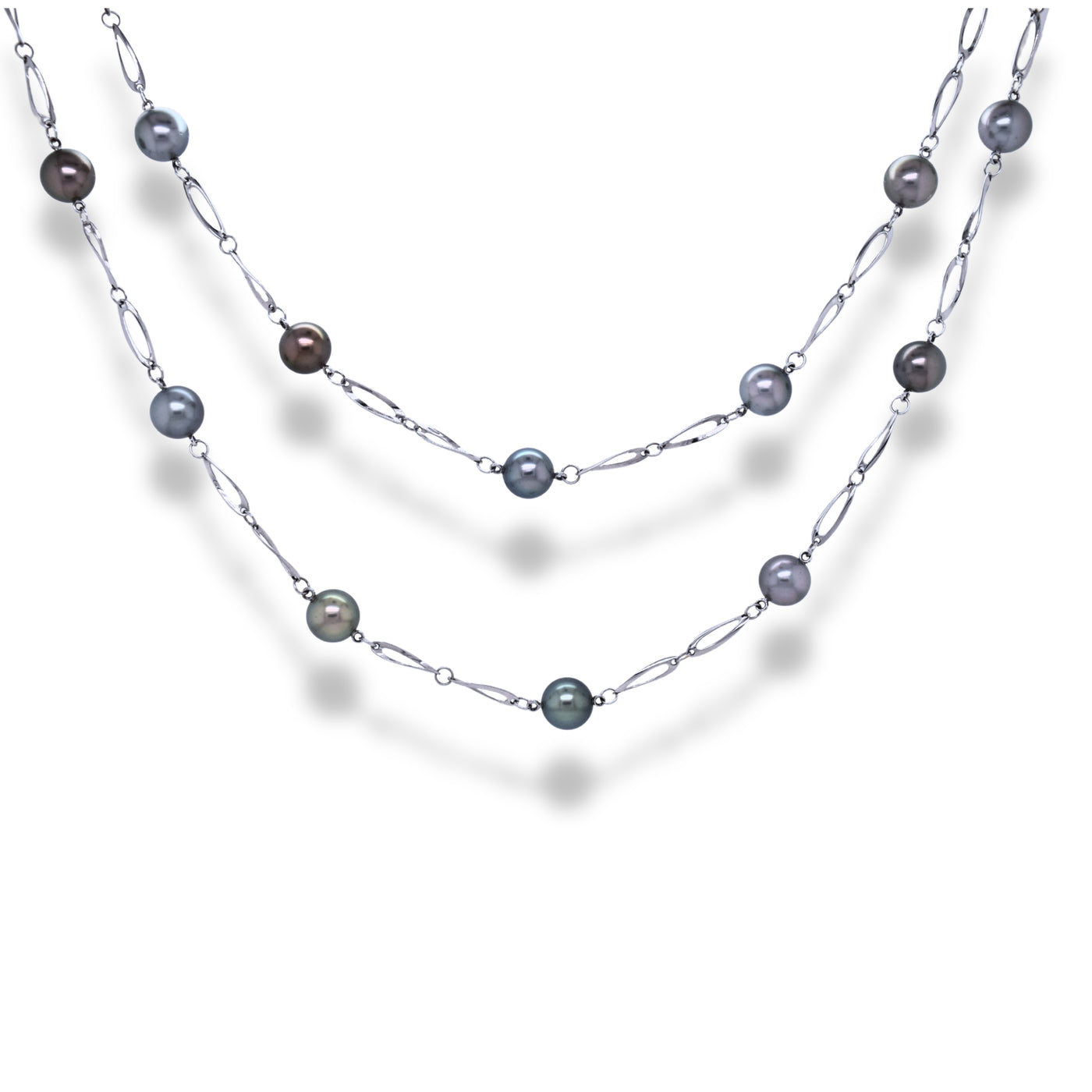 Tahitian Twisted Link Necklace