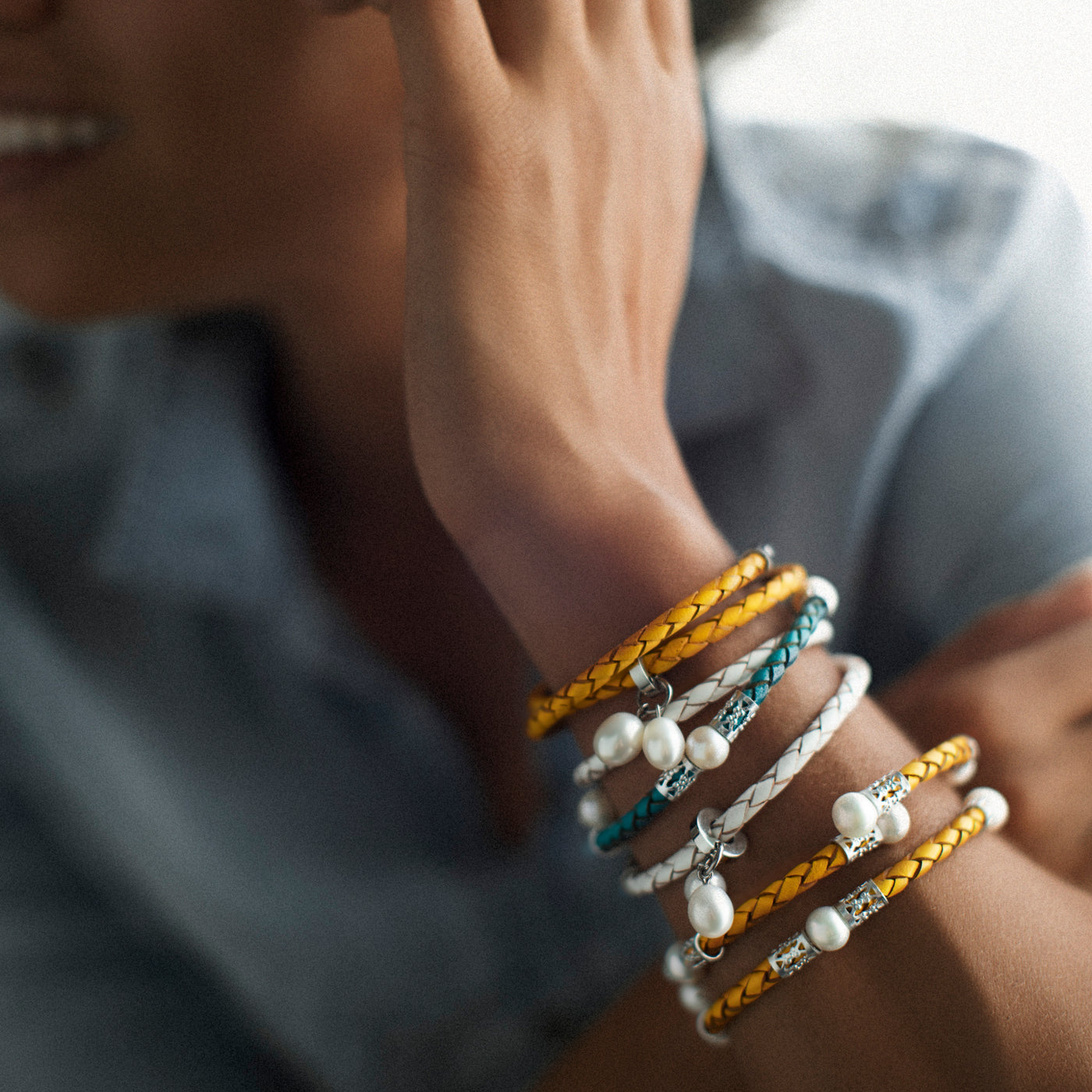 Sunshine Double Wrap Bracelet Combo