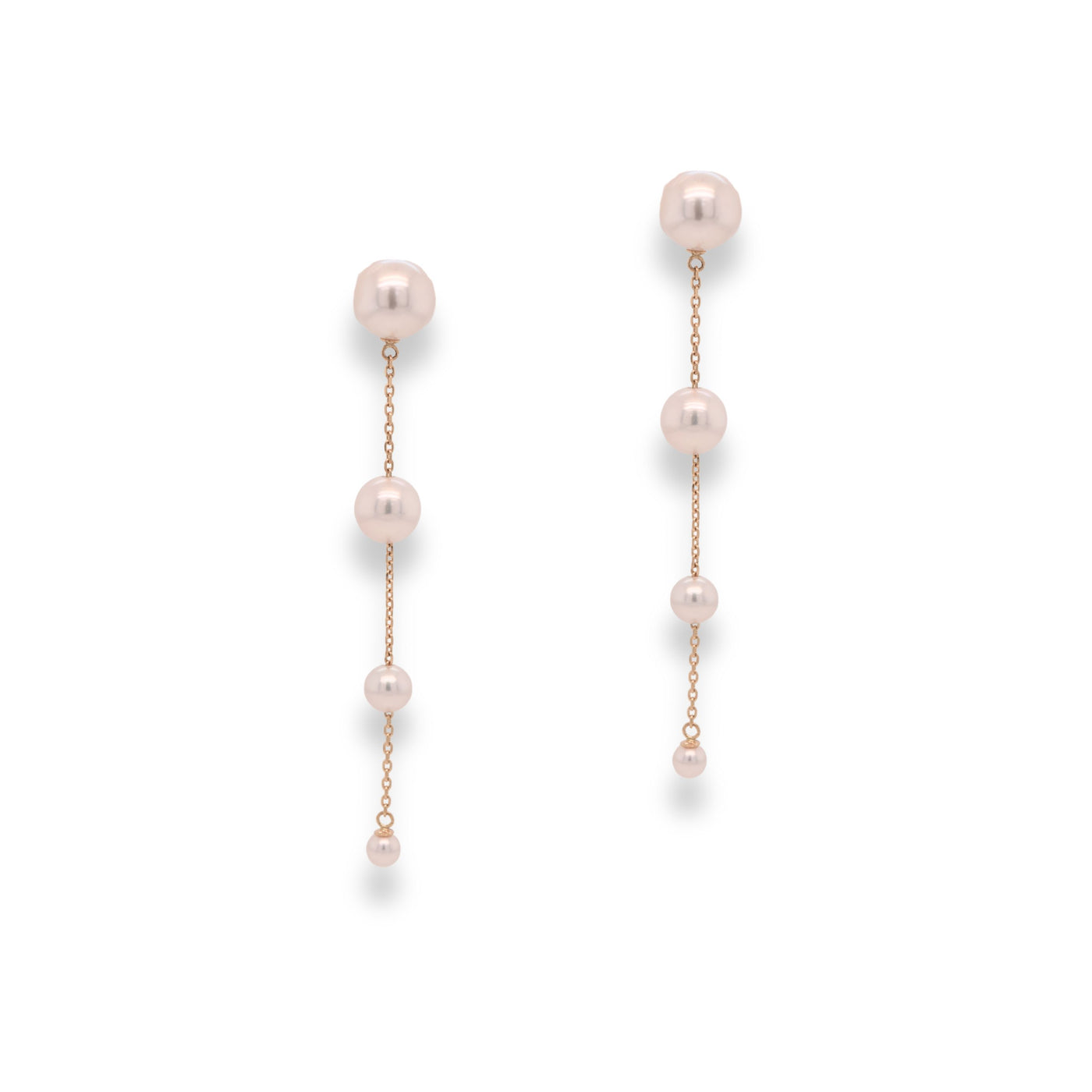 Petite Pearl Fountain Earrings