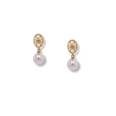 Akoya Pearl Filigree Drops