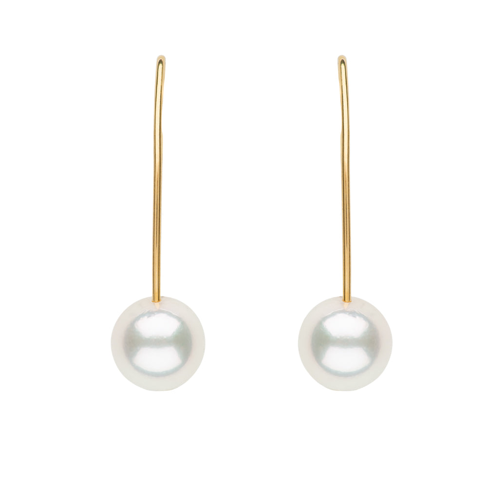 Akoya Petite Loop Earrings