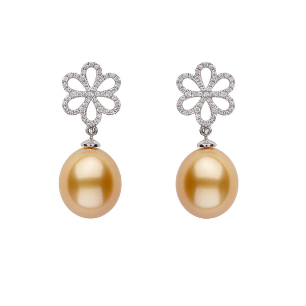 Petite Bloom Pearl Earrings