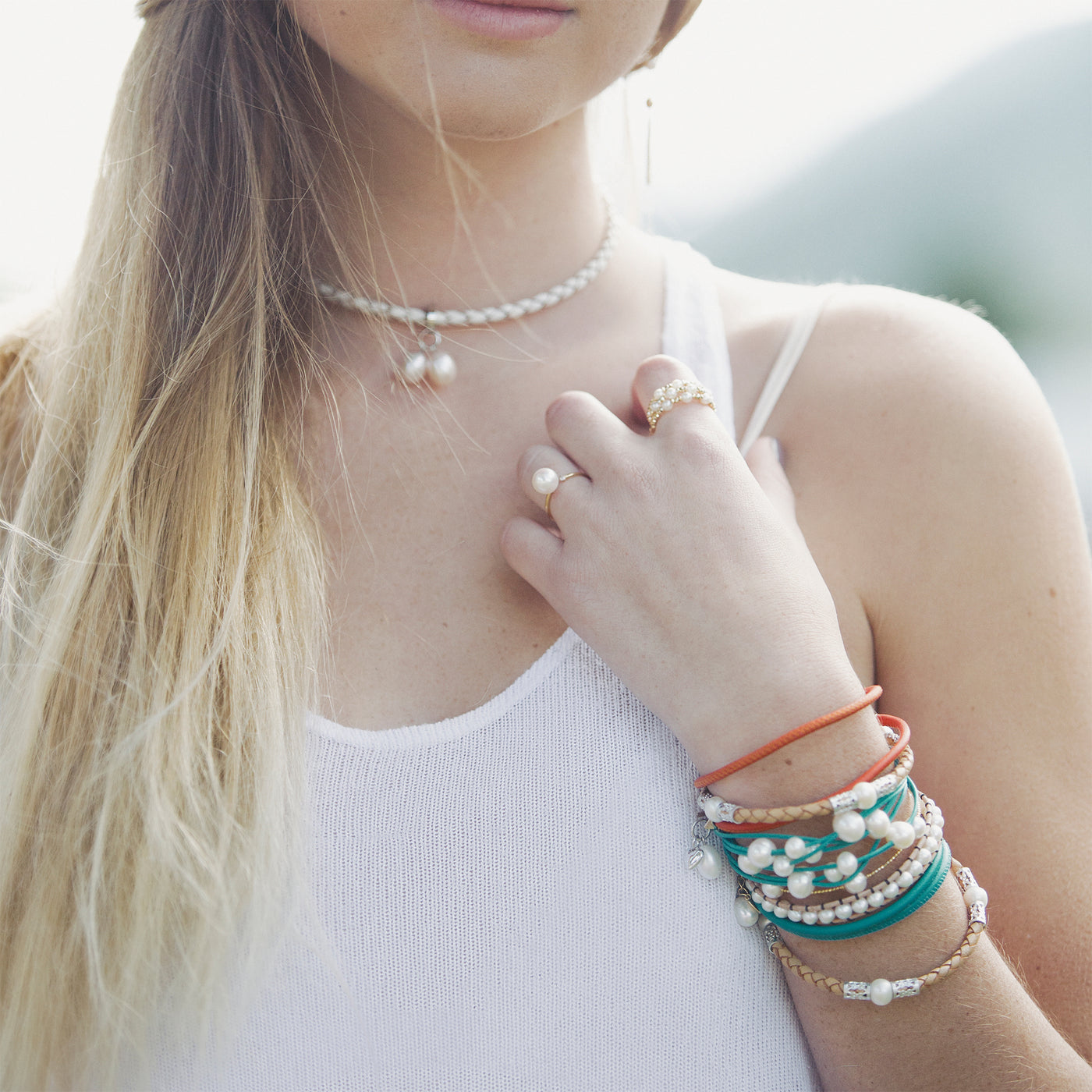 Turquoise Scatter Bracelet