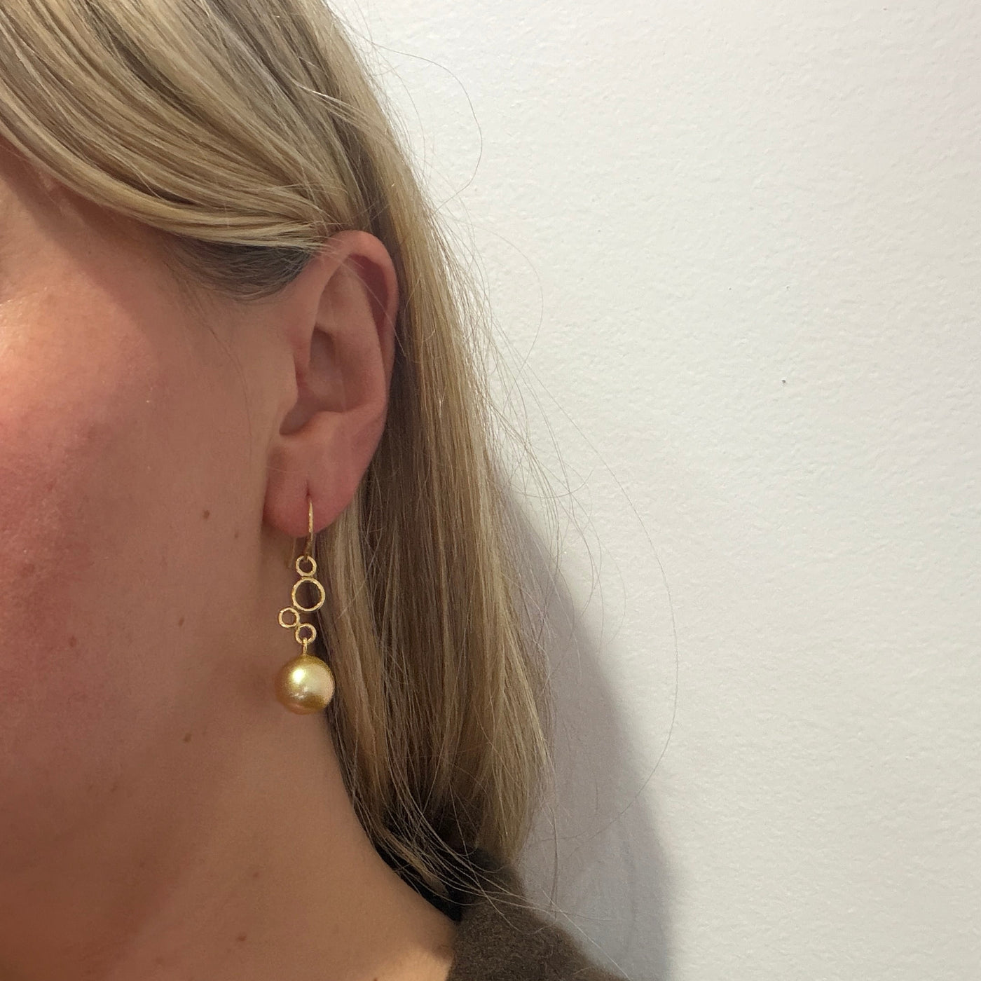 Diamond Bubble Earrings