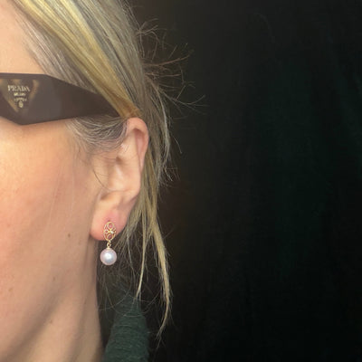 Akoya Pearl Filigree Drops