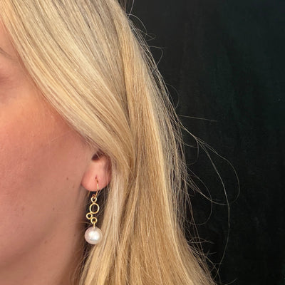 Golden Bubble Earrings