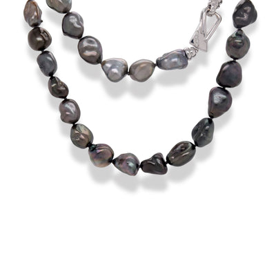 Lustre Line Tahitian Keshi Strand