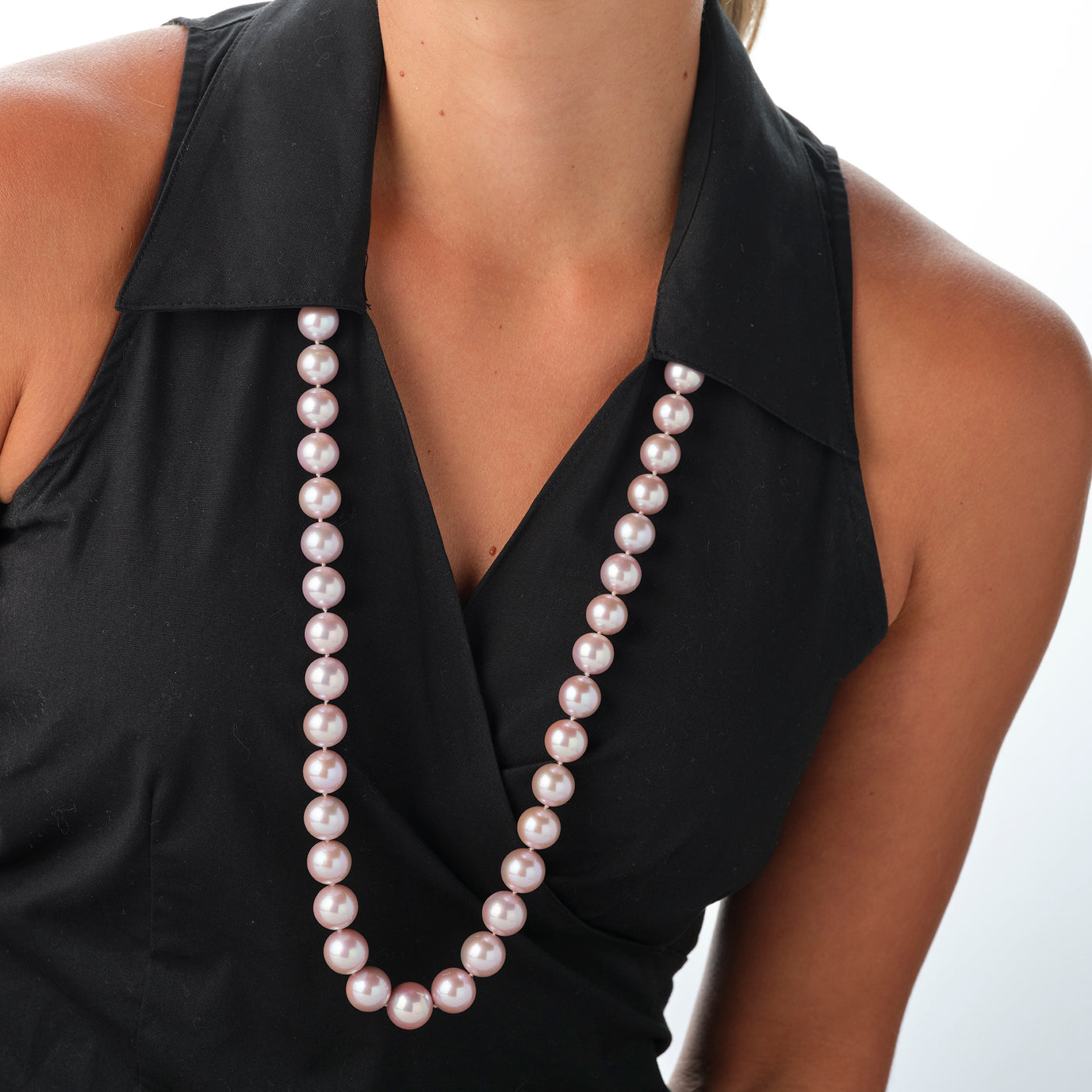 Add a touch of whimsy to your outfit with our Lavender Pearl Necklace. Featuring rare Kasumiga cultured pearls with hues of a French lavender field, this versatile strand can be worn long or short for multiple looks. (Breathe in the lavender air!)