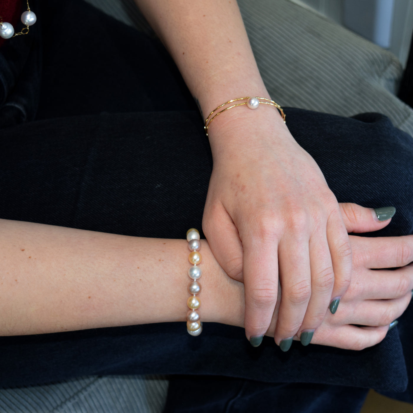 Natural Pink Freshwater Bracelet