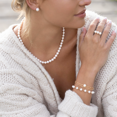 Petite Akoya Sparkle Bangle