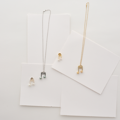 Music in the Mountains Pearl Pin/Pendant