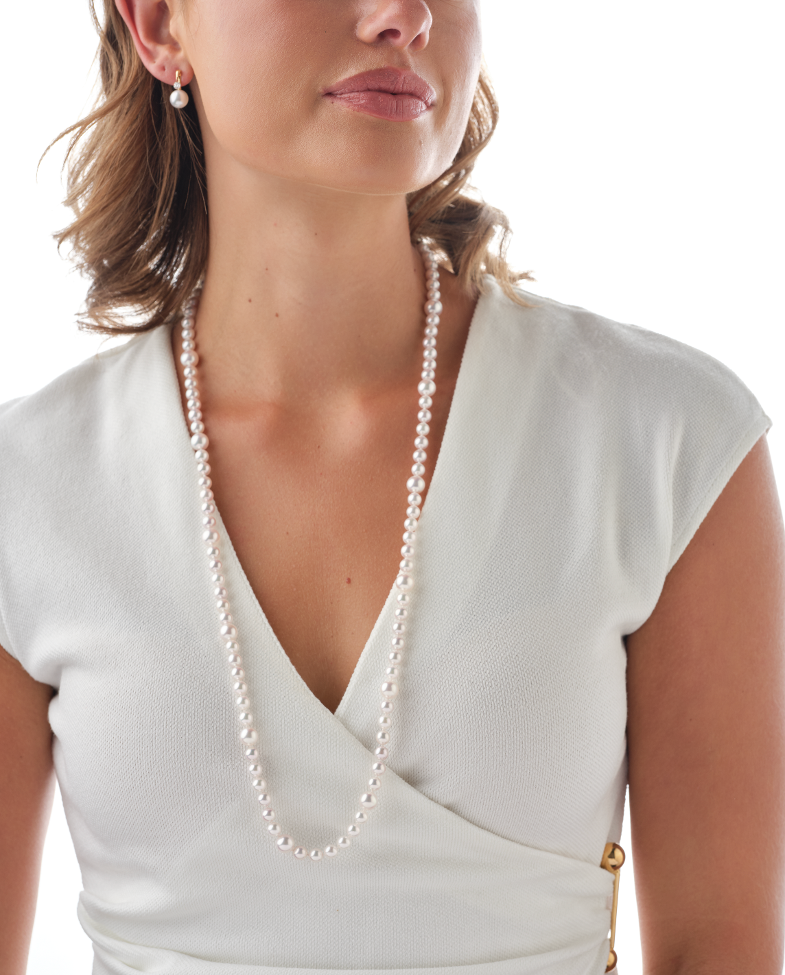 Akoya Graduated Opera Pearl Strand