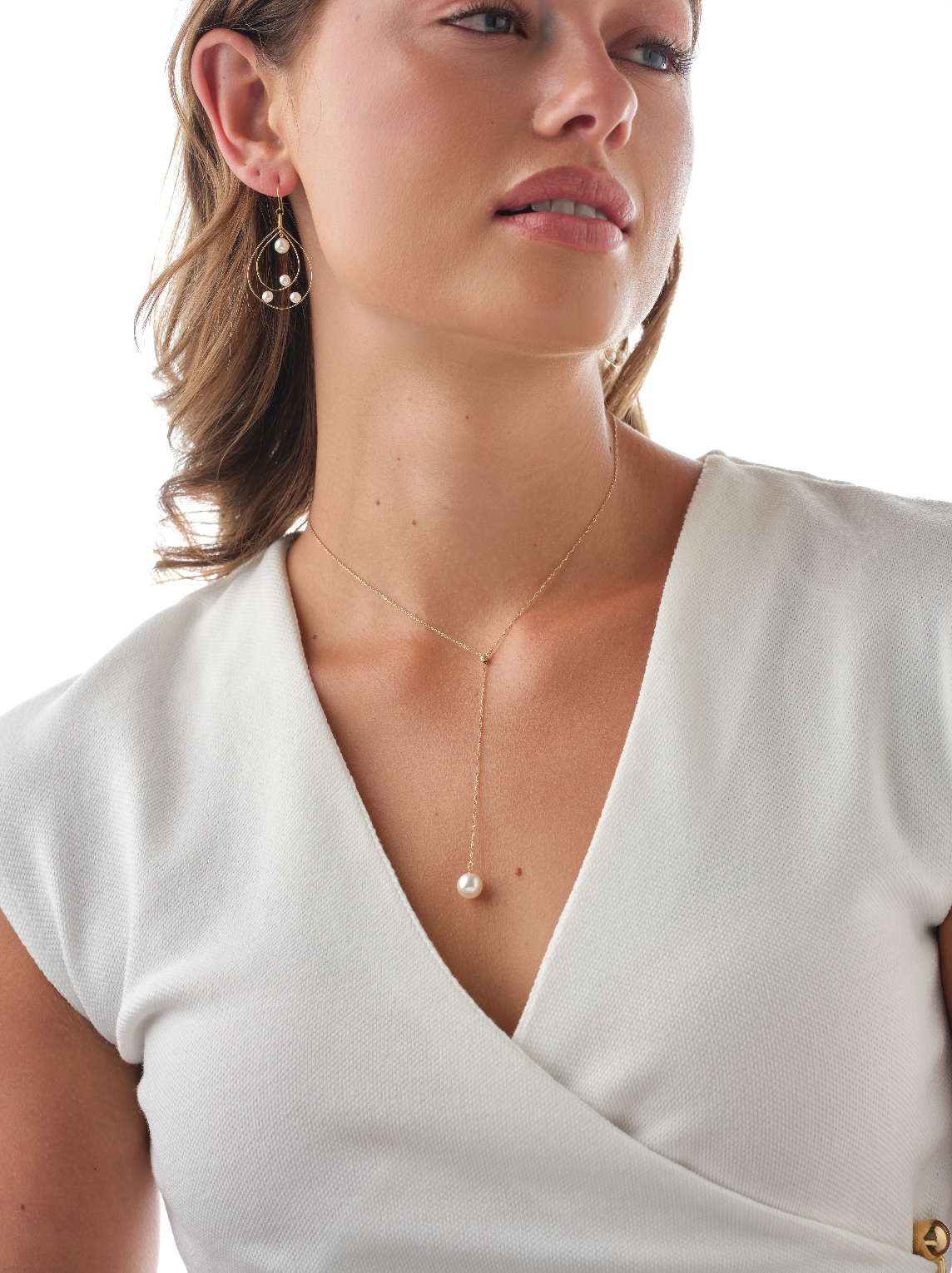 Petite Single-Akoya Sparkle Lariat