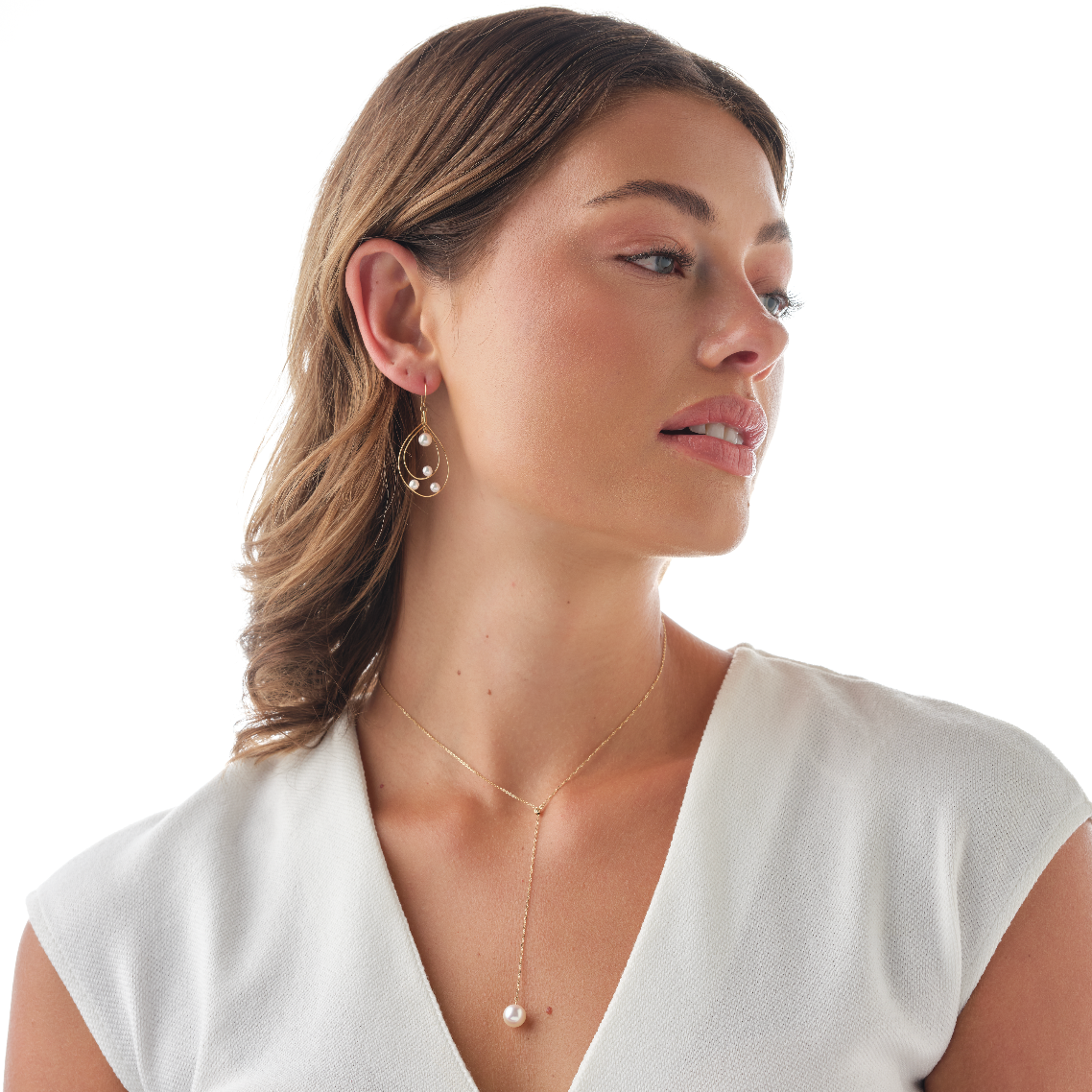 Petite Single-Akoya Sparkle Lariat