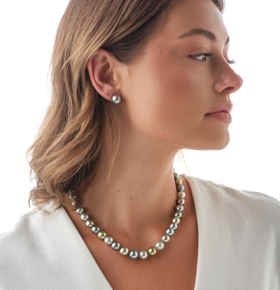 Tahitian Pearl Studs