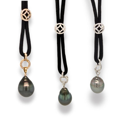 South Sea Pearl Lariat Necklace