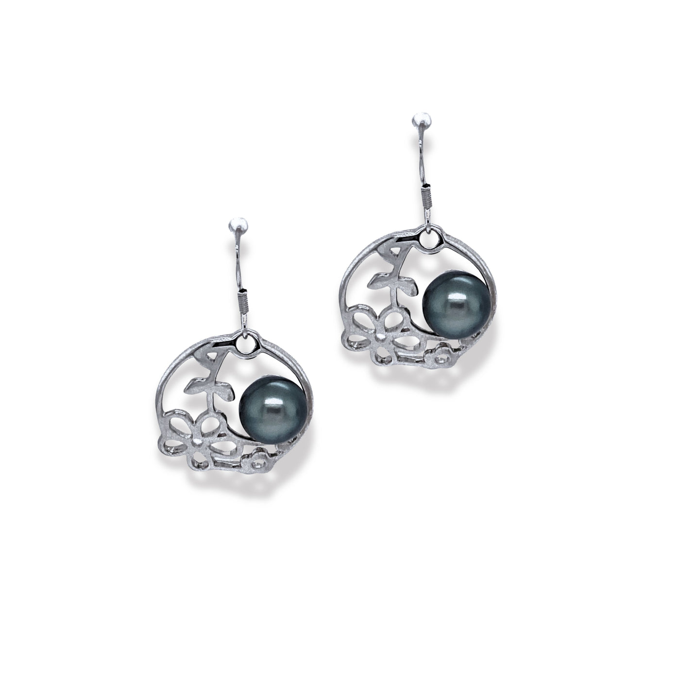 Tahitian Noir Flower Drops