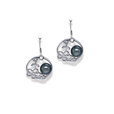 Tahitian Noir Flower Drops