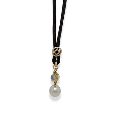 South Sea Pearl Lariat Necklace