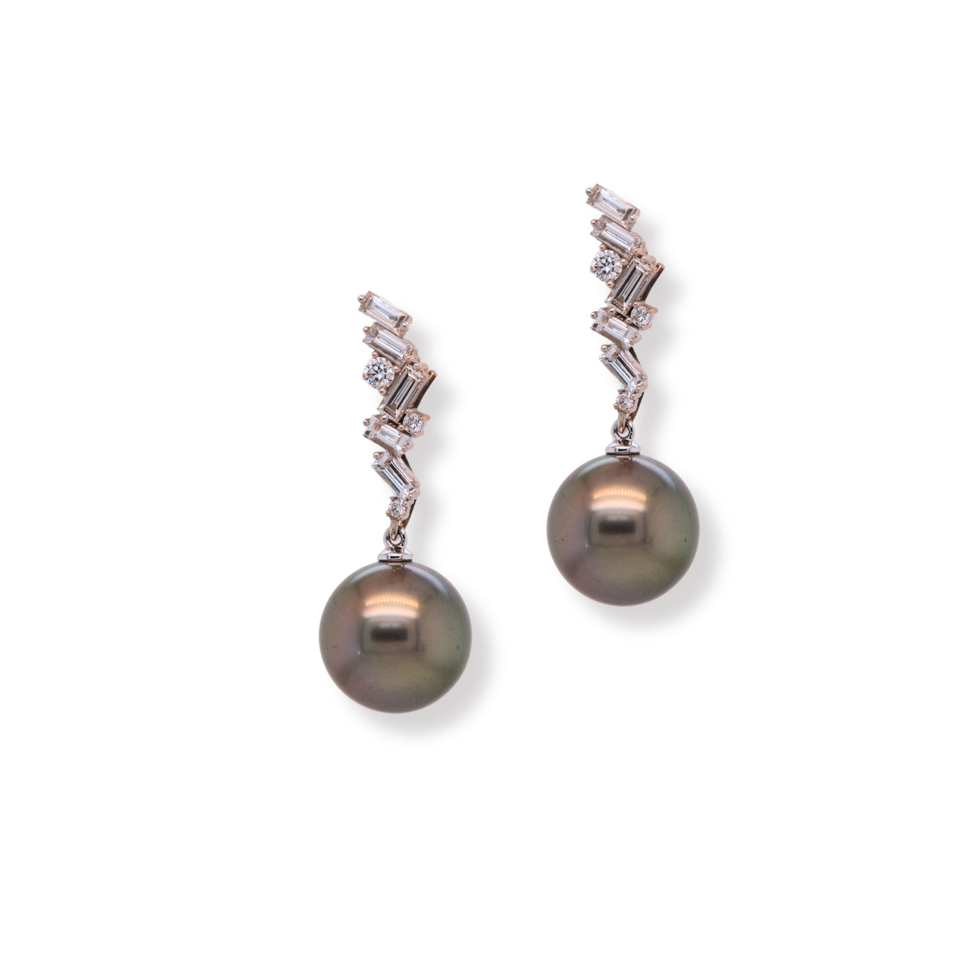 Tahitian & Diamonds Convertible Earrings