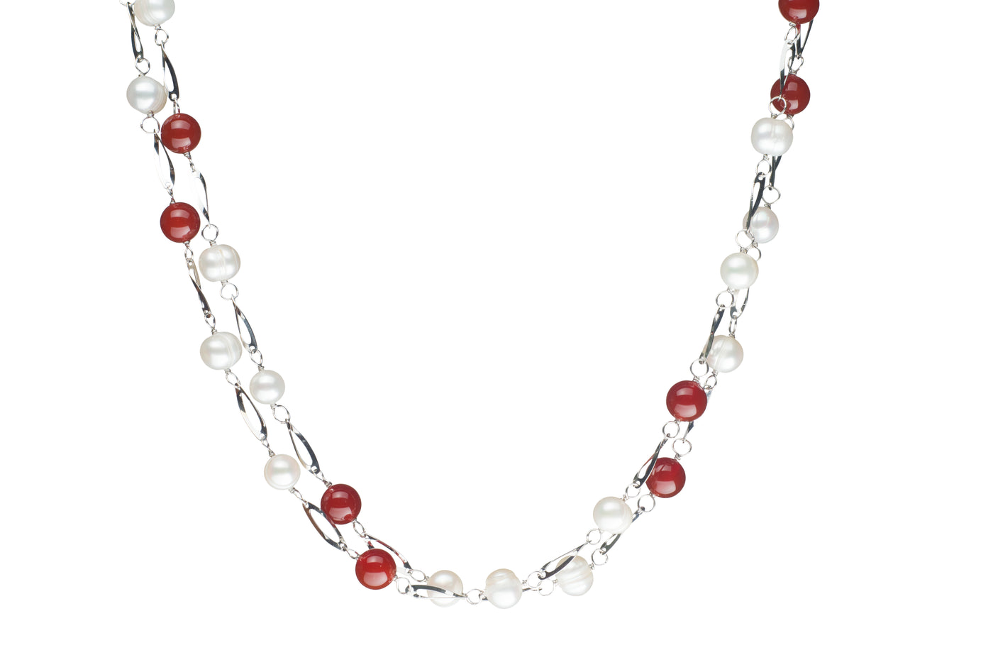 Freshwater Endless Necklace Necklace Pearls by Shari