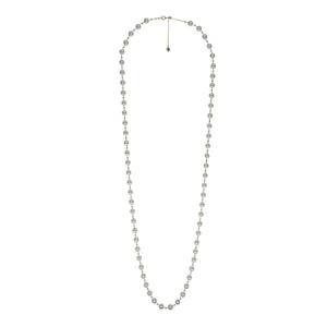 Petite Long Necklace Necklace Pearls by Shari