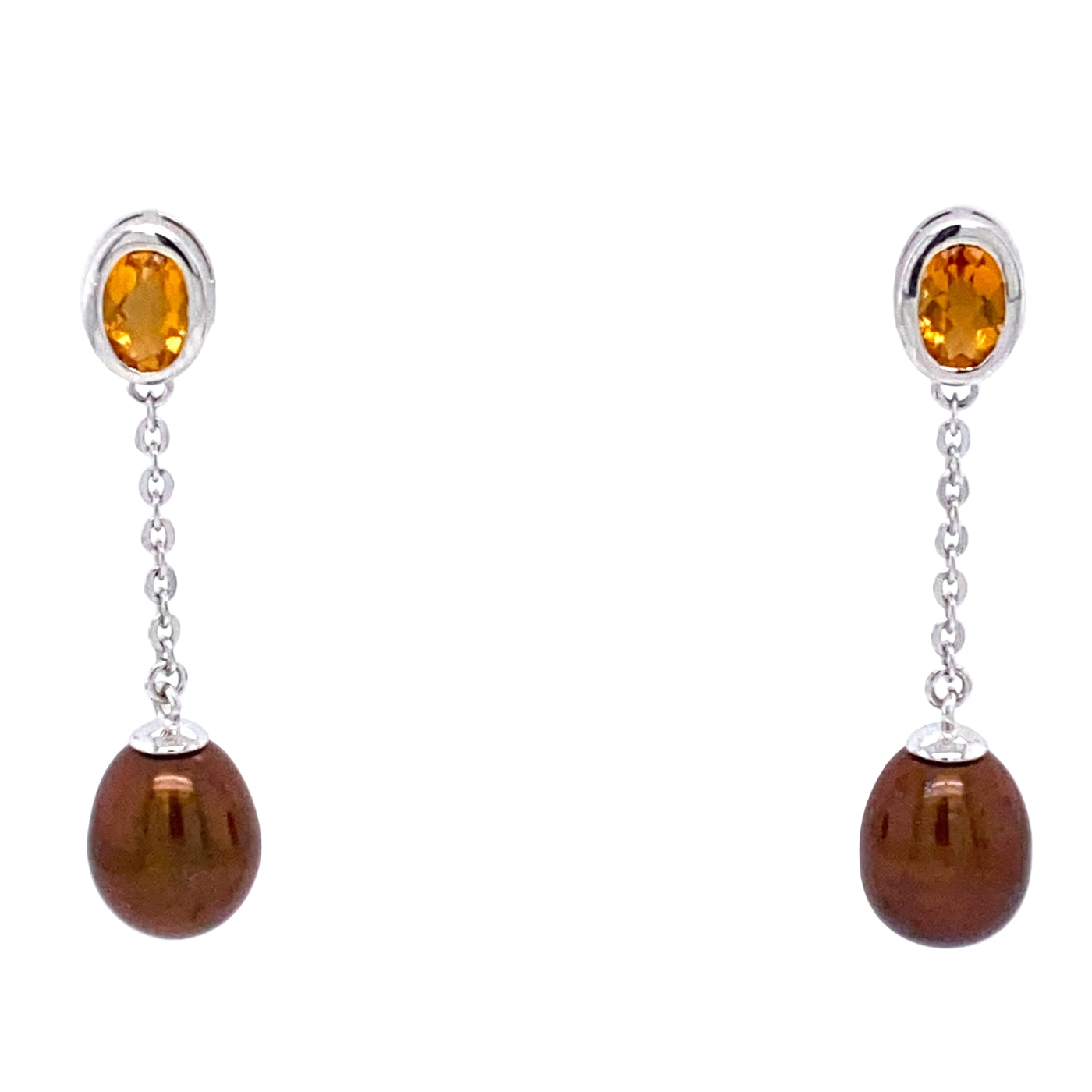 E4095CIT/S Earring Dangles Pearls by Shari