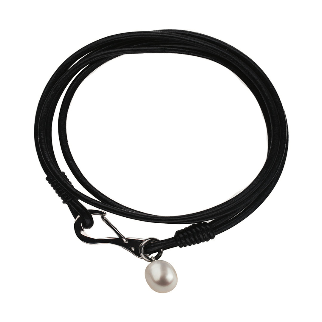 ★BLACKPURPLE★送料込み★Yeriel Pearl Ball Cubic Bracelet BLACK PURPLE】Yeriel Pearl Ball Cubic Bracelet | OUR BRAND