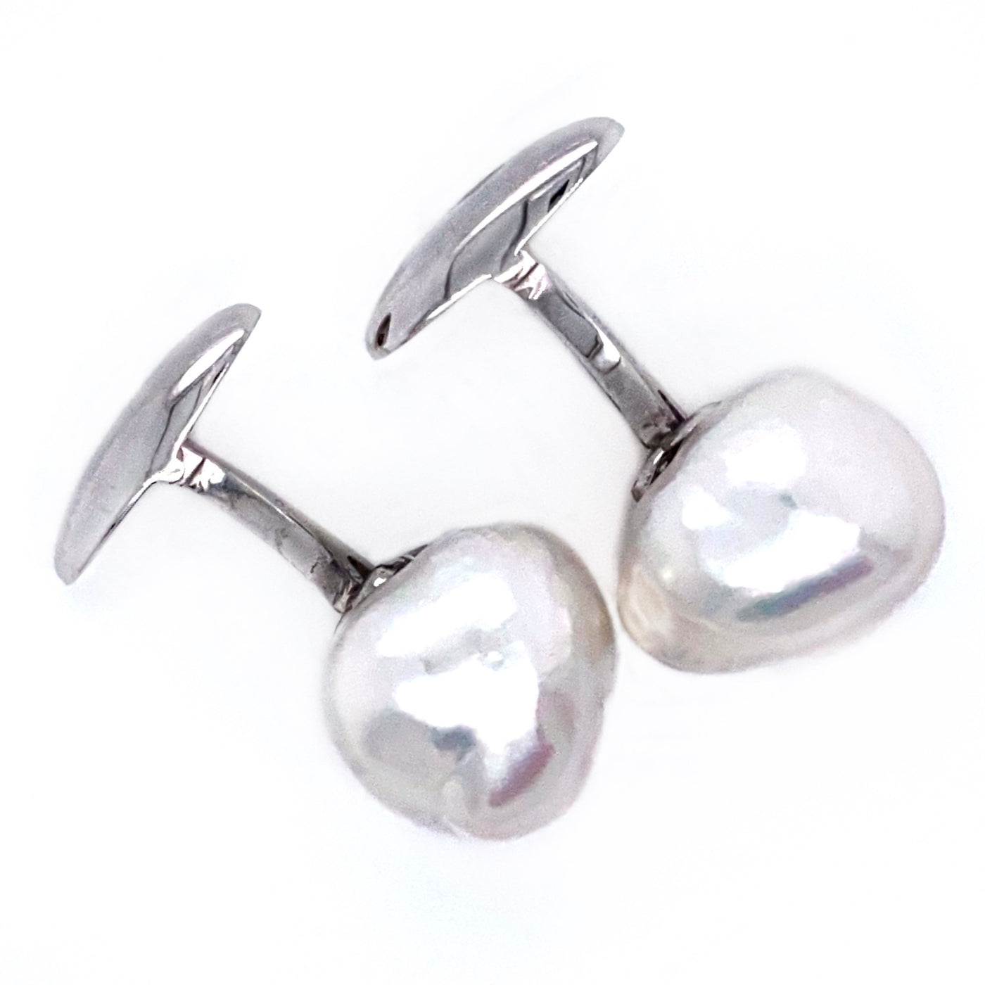 Baroque Pearl Cufflinks  Pearls by Shari