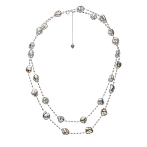 Keshi Pearl Necklace  Pearls by Shari