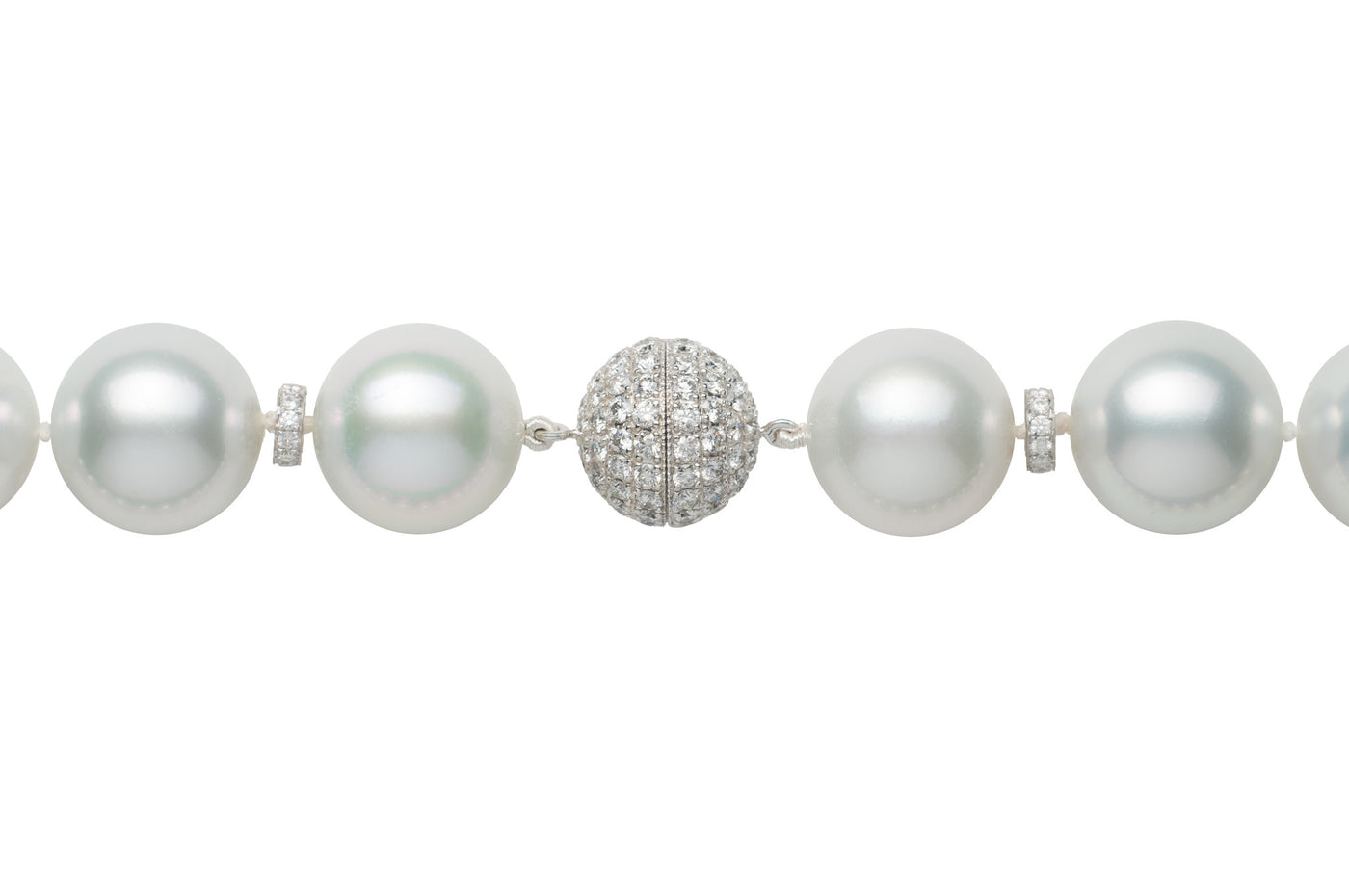 White South Sea Pearl Strand Necklace Pearls by Shari